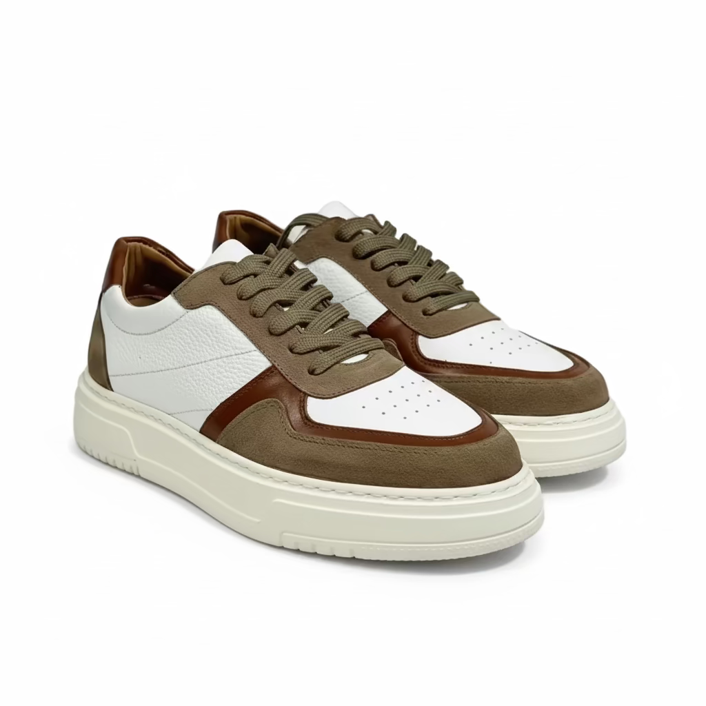 Espadrilles En Cuir  KS03 Image principale du produit